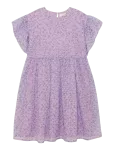 Creamie - Dress Flower Dobby - L&uuml;hikeste varrukatega vabaajakleidid - 128