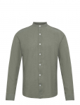 Lindbergh - Linen/Cotton Shirt L/S - Vabaaja s&auml;rgid - XXL