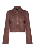 Bardot - Lorenzo Vegan Suede Shirt - Kerged suvejakid - 36