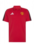 Adidas Performance - Mufc Dna Polo - Spordi l&uuml;hikeste varrukatega polos&auml;rgid - S