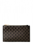 Calvin Klein - Emblem Aop Top Zip Cardcase - Kaarditaskud - ONE SIZE