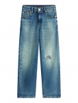 Tommy Hilfiger - Baggy Mid Blue Destruction Jeans - Vaba l&otilde;ikega teksad - 122
