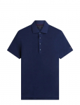 Tommy Hilfiger - Dc Spread Collar Linen Polo - L&uuml;hikeste varrukatega kootud polos&auml;rgid - XXL
