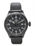 Timex - Waterbury Ace Sst Case Black Dial And Black Leather Strap - Analoogkellad - 41 MM