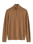 Gant - Extrafine Merino Wool Half Zip - Poolpika lukuga džemprid - M
