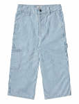 Copenhagen Colors - Y/D Stripe Twill Cargo Pants W. Adj. Waist - Cargo-p&uuml;ksid - 128