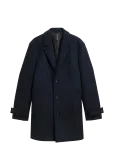 Tom Tailor - Classic Wool Coat - Villased mantlid - S