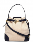 Lauren Ralph Lauren - Canvas Medium Blaike Bucket Bag - Paunkotid - ONE SIZE