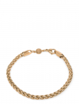 Samie - Curb Chain - Bracelet Gold-Plated - K&auml;ev&otilde;rud - 19