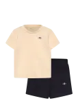 Gant Kids - Shield Ss T-Shirt And Sweatshort Set - Komplektid l&uuml;hikeste varrukatega T-s&auml;rgiga - 110