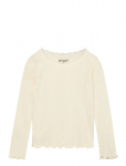 Huttelihut - T-Shirt Ls Rib - Pluusid ja tuunikad - 104