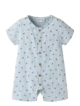 Name It - Nbmfront Ss Sunsuit - Kombinesoonid - 80