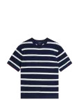 Tommy Hilfiger - Dc Knitted Tee Txtre Breton Strp - L&uuml;hikeste varrukatega - XXL