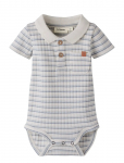 Lil'Atelier - Nbmhaldur Ss Slim Body Lil - L&uuml;hikeste varrukatega - 68
