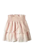 LMTD - Nlfbibby Aop Short Skirt - L&uuml;hikesed seelikud - 176