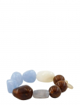 Bud To Rose - Molto Resin Bracelet Blue - P&auml;rlitega k&auml;ev&otilde;rud - ONE SIZE