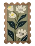 Bloomingville - Talan Illustration W/ Frame - Seinakaunistused - 30X45CM