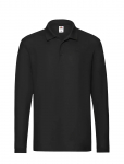 Fruit Of The Loom - Premium Long Sleeve Polo - Pikkade varrukatega - XXL