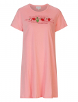 Damella Of Sweden - Nightdress With Short Sleeves - &Ouml;&ouml;s&auml;rgid - XL