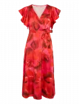 Vila - Viavelina S/S Midi Dress/Dc - P&otilde;lveni ja midi - 38