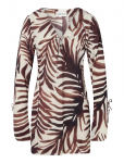 Malina - Fredrica Tie Detail Mini Dress - L&uuml;hikesed kleidid - 42