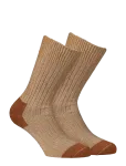 Alpacasocks&Co - Merino Cashmere Ribbed Crew 1-Pack - Tavalised sokid - 36-39
