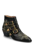 Chlo&eacute; - Susanna Studded Leather Ankle Boots - Kontsaga poolsaapad - 37.5