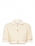 Sandro - Cropped Tweed Jacket - Villased jakid - 36