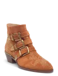 Chlo&eacute; - Susanna Studded Suede Ankle Boots - Kontsaga poolsaapad - 38.5