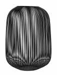 Blomus - Lantern L - 45 Cm, &Oslash; 33 Cm - Lito - Black - Laternad - L 32.6CM