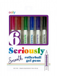 Ooly - Rollerball Gel Pen 6 Pcs - Seriously Smooth Colour - Kirjatarbed - ONE SIZE
