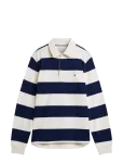Tommy Hilfiger - Essential Stripe Rugby - Pikkade varrukatega kootud polos&auml;rgid - XL