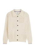 Scotch & Soda - Multi Stitch Knitted Cardigan - Kardiganid - S