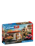 PLAYMOBIL - Fire Quad With Burger Shop - Playmobil City Action - ONE SIZE