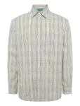 Annarr - Anraslund Seersucker Mix Ls Shirt - Vabaaja s&auml;rgid - XL