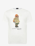 Polo Ralph Lauren - Custom Slim Fit Polo Bear T-Shirt - L&uuml;hikeste varrukatega - L