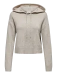 JDY - Jdyrue Life L/S Short Hood Pul Knt Noos - Kapuutsiga pusad - M