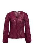 Object - Objlucie Luka L/S Re V-Neck Top 147 - Pikkade varrukatega - 36