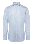 Morris - Dressed Poplin Stripe Shirt- Slim Fit - Triibulised s&auml;rgid - 40