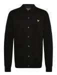 Lyle & Scott - Cotton Merino Knitted Shirt - Pikkade varrukatega kootud polos&auml;rgid - XL
