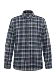Lyle & Scott - Offset Check Shirt - Ruudulised s&auml;rgid - XXL