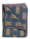 Au Maison - Quilt Ethnic, Big Tiger-Blue, 140X180 Cm - Tekid ja pleedid - 140X180CM