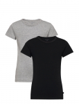 Minymo - Basic 33 -T-Shirt Ss (2-Pack) - L&uuml;hikeste varrukatega - 98