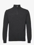 Barbour - Barbour Essential L/Wool Half Zip Knitted Jumper - Poolpika lukuga džemprid - L