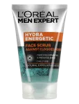 L'Or&eacute;al Paris - L'or&eacute;al Paris Men Expert Hydra Energetic Face Scrub For Normal Skin 100 Ml - Face Scrub - 100 ml