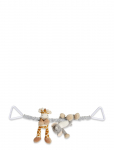 Teddykompaniet - Diinglisar Wild, Pram Hanger, Elephant & Giraffe - Jalutusk&auml;ru m&auml;nguasjad - ONE SIZE