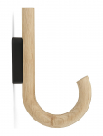 Gejst - Hook Hanger Oak/Black - Konksud - H:19CM