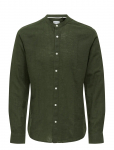 ONLY & SONS - Onscaiden Life Ls Linen Blend Mao Noos - Vabaaja - XXL
