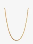 LUV AJ - The Classique Herringbone Chain-Gold - Kett-kaelakeed - ONE SIZE