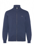 GANT - Cotton Knit Zip Cardigan - Lukuga džemprid - XXXL